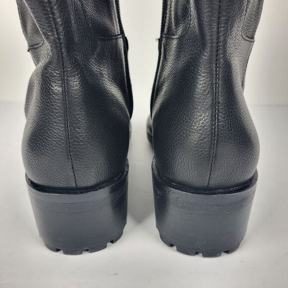 Vince Camuto Jorshie Women's Over the Knee Boots Black Faux Leather Block  8M - Picture 10 of 16